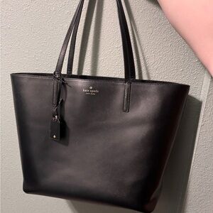 EUC Black Kate Spade tote purse